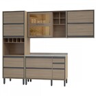 Cozinha Completa Thela Canela 8 Porta 5 Gavetas Salina - Tela