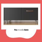 Cozinha Completa Thela Emília 6 Pçs C/armário E Balcão Preto