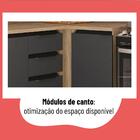 Cozinha Completa Thela Hibisco 10 Portas 3 Gavetas Com Vidro