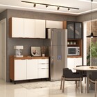 Cozinha Completa Torino 11 Portas 2 Gavetas Amêndola Touch/br