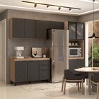 Cozinha Completa Torino 11 Portas 2 Gavetas Avena Touch/grafi