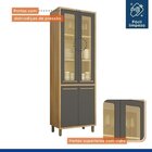 Cozinha Completa Torino Com 2 Aéreos, 1 Paneleiro Porta De Vi