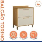 Cozinha Completa Torino Com 2 Aéreos, 2 Balcões E 1 Paneleiro