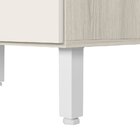 Cozinha Completa Torre Quente 5 Peças 100% Mdf Angela Bianco