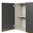 Cozinha Completa Torre Quente 5 Peças 100% Mdf Angela Bianco