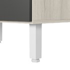 Cozinha Completa Torre Quente 5 Peças 100% Mdf Angela Bianco