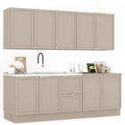 Cozinha Completa Trentino 9 Portas 2 Gavetas Fume - Panorama