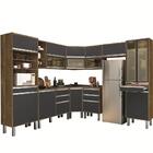 Cozinha Completa Turquesa 2620x2720mm 9 Peças Reflecta Castan