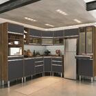 Cozinha Completa Turquesa 2620x2720mm 9 Peças Reflecta Castan