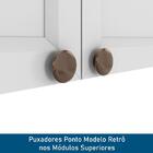 Cozinha Completa Unna 12 Portas 2 Gavetas Branco Poliman