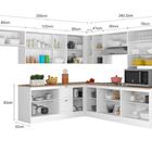 Cozinha Completa Unna 18 Portas 2 Gavetas 3 Nichos Poliman