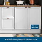 Cozinha Completa Unna 4 Peças 9 Portas Fumê Poliman