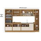 Cozinha Cozinha Completa 8 Peças 9 Portas 6 Gavetas Lisboa It