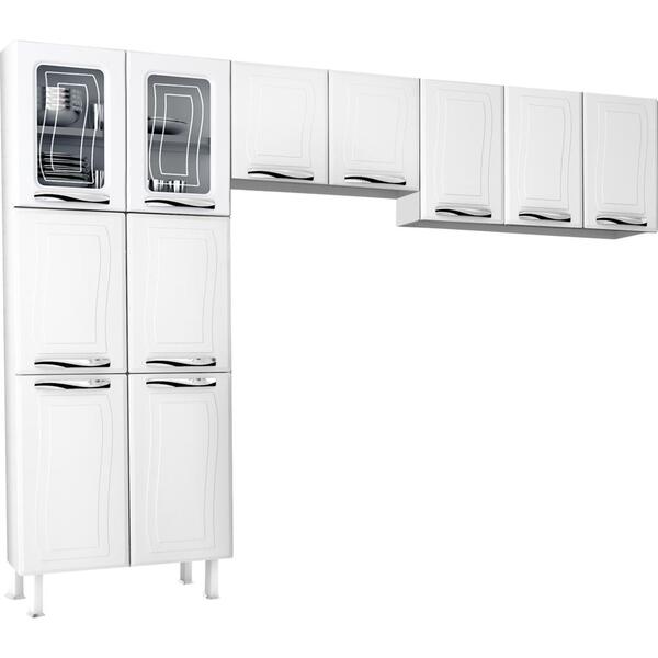 Cozinha De Aço 3 Peças, 11 Portas - Colormaq Ipanema Master