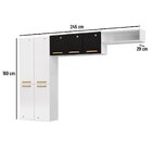 Cozinha De Aço Compacta 3 Peças 7 Portas 1 Nicho Diamante Sma