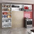 Cozinha De Aço Compacta 3 Peças Amanda Multimóveis Cr6068 Bra