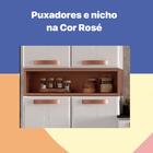 Cozinha De Aço Compacta 3 Peças Amanda Multimóveis Cr6082 Bra