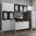 Cozinha De Aço Compacta 3 Peças Regina Multimóveis Glass Cr61