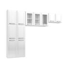 Cozinha De Aço Compacta 3 Peças Rose Multimóveis Cr6101 Branco