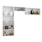 Cozinha De Aço Compacta 3 Peças Rose Multimóveis Glass Cr6111