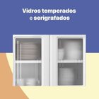 Cozinha De Aço Compacta 3 Peças Topázio  Branco