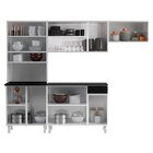 Cozinha De Aço Compacta 4 Peças 12 Portas 1 Gaveta Diamante B