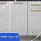 Cozinha De Aço Compacta 4 Peças 12 Portas 1 Gaveta Diamante B