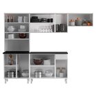 Cozinha De Aço Compacta 4 Peças 12 Portas 1 Gaveta Diamante B