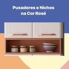 Cozinha De Aço Compacta 4 Peças Rose Multimóveis Cr6119 Branc