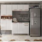 Cozinha De Aço Compacta 4 Peças Rose Multimóveis Cr6119 Branc