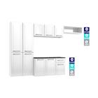 Cozinha De Aço Compacta 4 Peças Rose Multimóveis Smart Cr6109