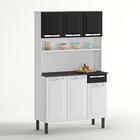 Cozinha De Aço Compacta Itatiaia Rose 6 Portas E 1 Gaveta Bra