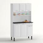 Cozinha De Aço Compacta Itatiaia Rose 6 Portas E 1 Gaveta Bra