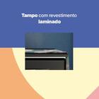 Cozinha De Aço Compacta Rubi 10 Portas 1 Gaveta Smart Branco/