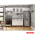 Cozinha De Aço Compacta Telasul Mirage New Branco C/ Balcão P