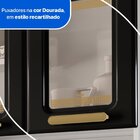 Cozinha De Aço Completa 3 Vidros Com Balcão De Pia 14 Portas