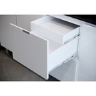 Cozinha De Aço Completa 4 Peças 8 Portas 2 Gavetas Com Tampo