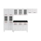 Cozinha De Aço Completa Com Balcão Regina Multimóveis Glass C