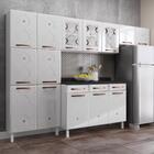 Cozinha De Aço Completa Com Balcão Regina Multimóveis Glass C