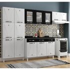 Cozinha De Aço Completa Telasul Star New Com Vidro E Balcão B