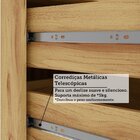 Cozinha De Canto 100% Mdf  8 Peças 14 Portas E Vidro Reflecta