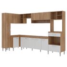 Cozinha De Canto Modulada Inova 292/120cm Balcão Cooktop Armá