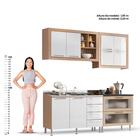 Cozinha Ditália Aspen S/tampo S/pia Carv/branco A58