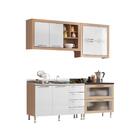 Cozinha Ditália Aspen S/tampo S/pia Carv/branco A58