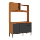 Cozinha Elegance Compacta 4 Portas 1 Gaveta Nicho Micro Freij