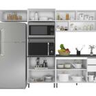 Cozinha Evidence 05 Peças Torre Branco/prata - Poliman