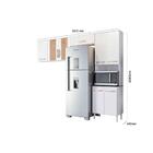 Cozinha Fit Branco/branco Uv - Nicioli