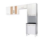 Cozinha Fit Branco/branco Uv - Nicioli