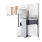 Cozinha Fit Branco/branco Uv - Nicioli