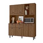 Cozinha Gaba 7 Portas 2 Gavetas Évora Rústico - Fdecor